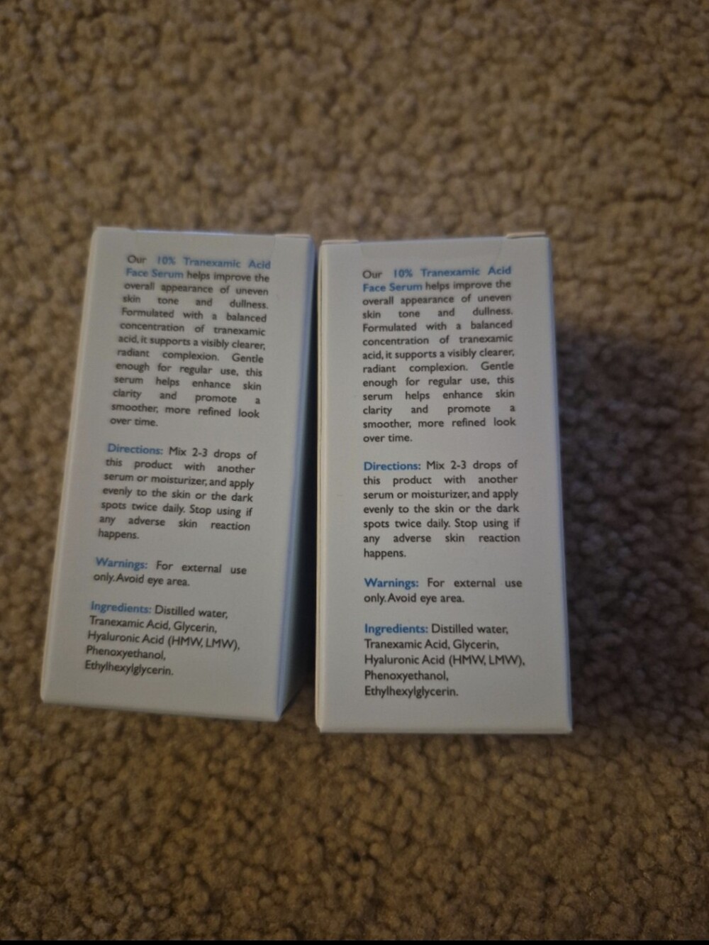 Omic Skincare Skincare 10% Tranexamic Acid Face Serum Still Sealed - Picture 2 of 4